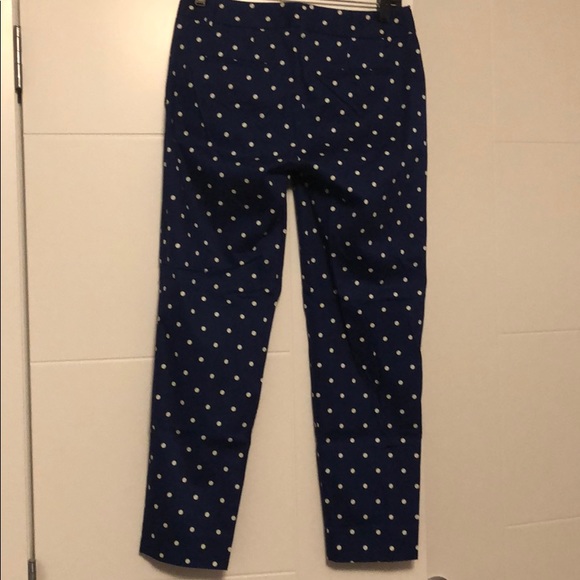 J crew polka dotted trousers - Picture 3 of 3